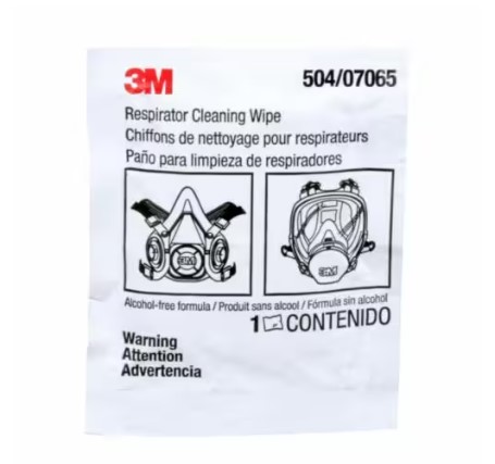 3M RESPIRATOR CLEANING WIPE 100 PER BOX from GME Supply